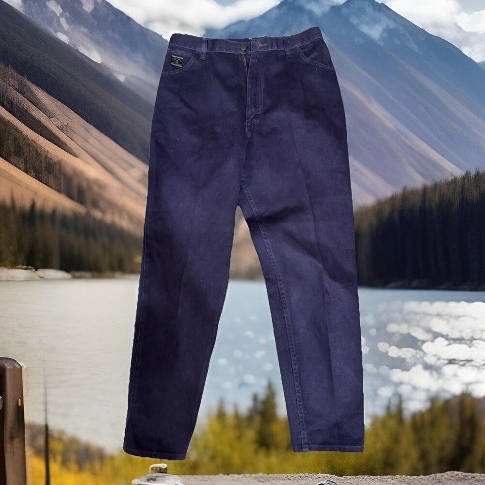 VINTAGE WOMENS WRANGLER JEANS HIGH RISE MOM SIZE 14x 30 PLUM USA